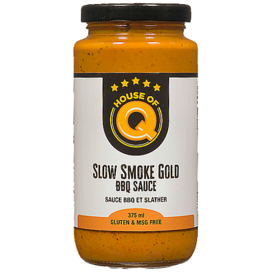House Of Q Slow Smoke Gold BBQ Sauce - 375 ml
