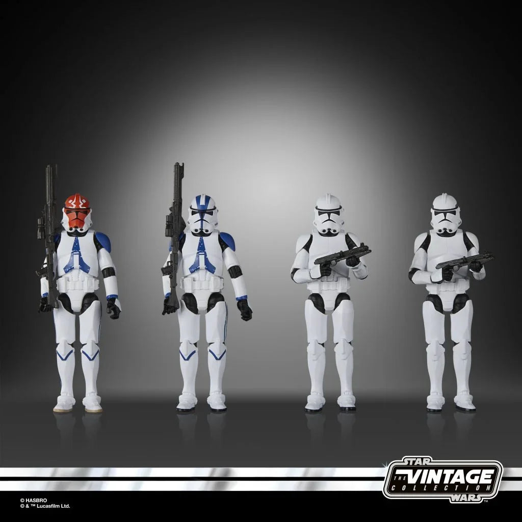 STAR WARS: THE VINTAGE COLLECTION PHASE II CLONE TROOPER 4-PACK
