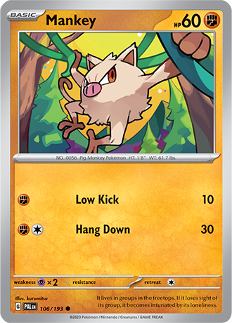 Mankey 106/193