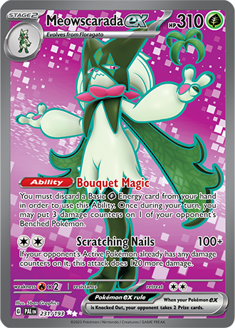Meowscarada ex 231/193