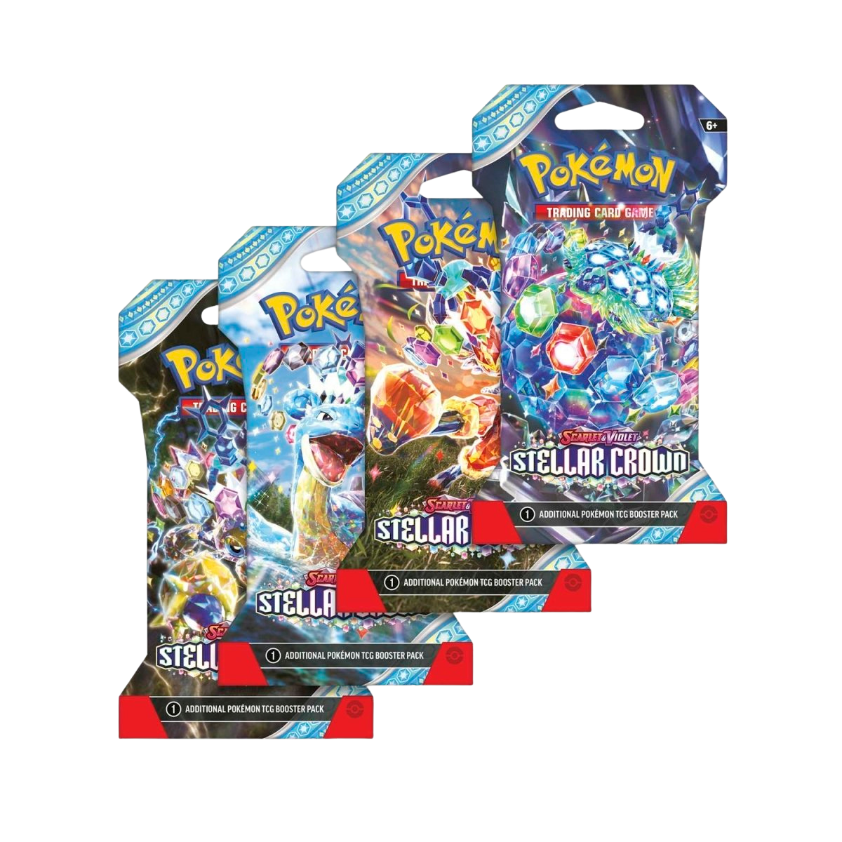 Stellar Crown Sleeved Booster Pack