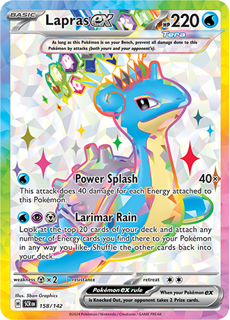 Lapras ex 158/142
