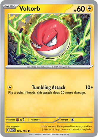 Voltorb 100/165