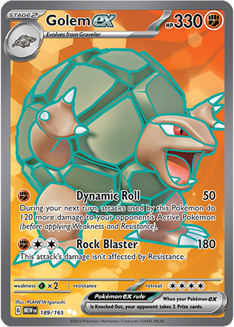 Golem ex 189/165
