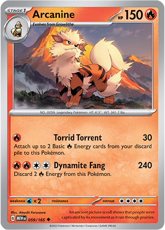 Arcanine 059/165