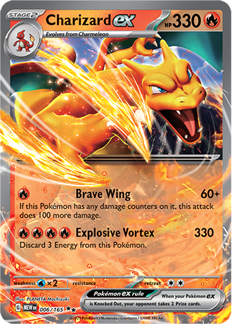Charizard ex 006/165