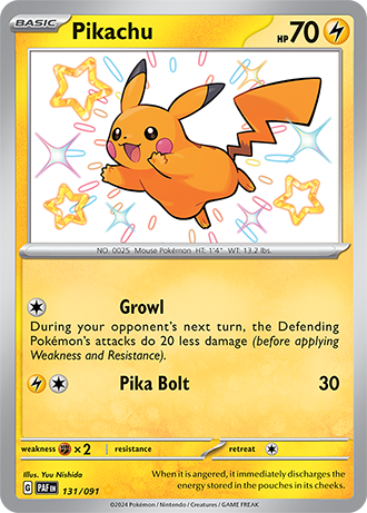 Pikachu 131/091