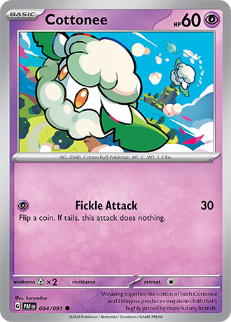 Cottonee 034/091