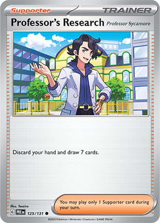 Professor's Research (Professor Sycamore) 125/131