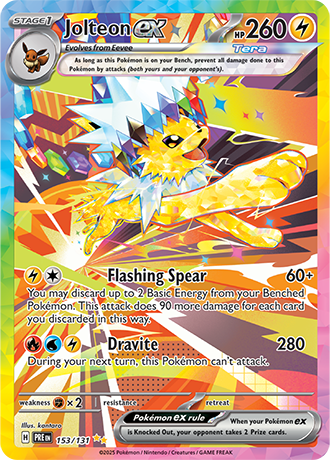 Jolteon ex 153/131