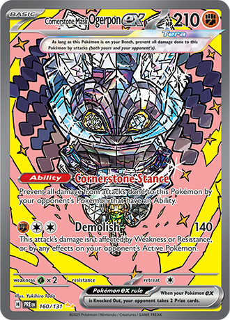 Cornerstone Mask Ogerpon ex 160/131