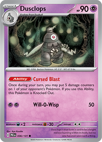 Dusclops 036/131