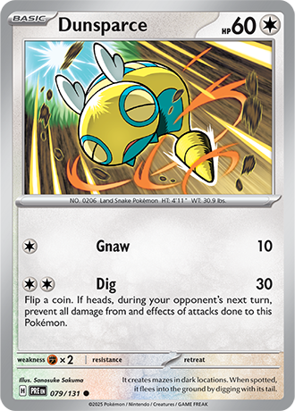 Dunsparce 079/131