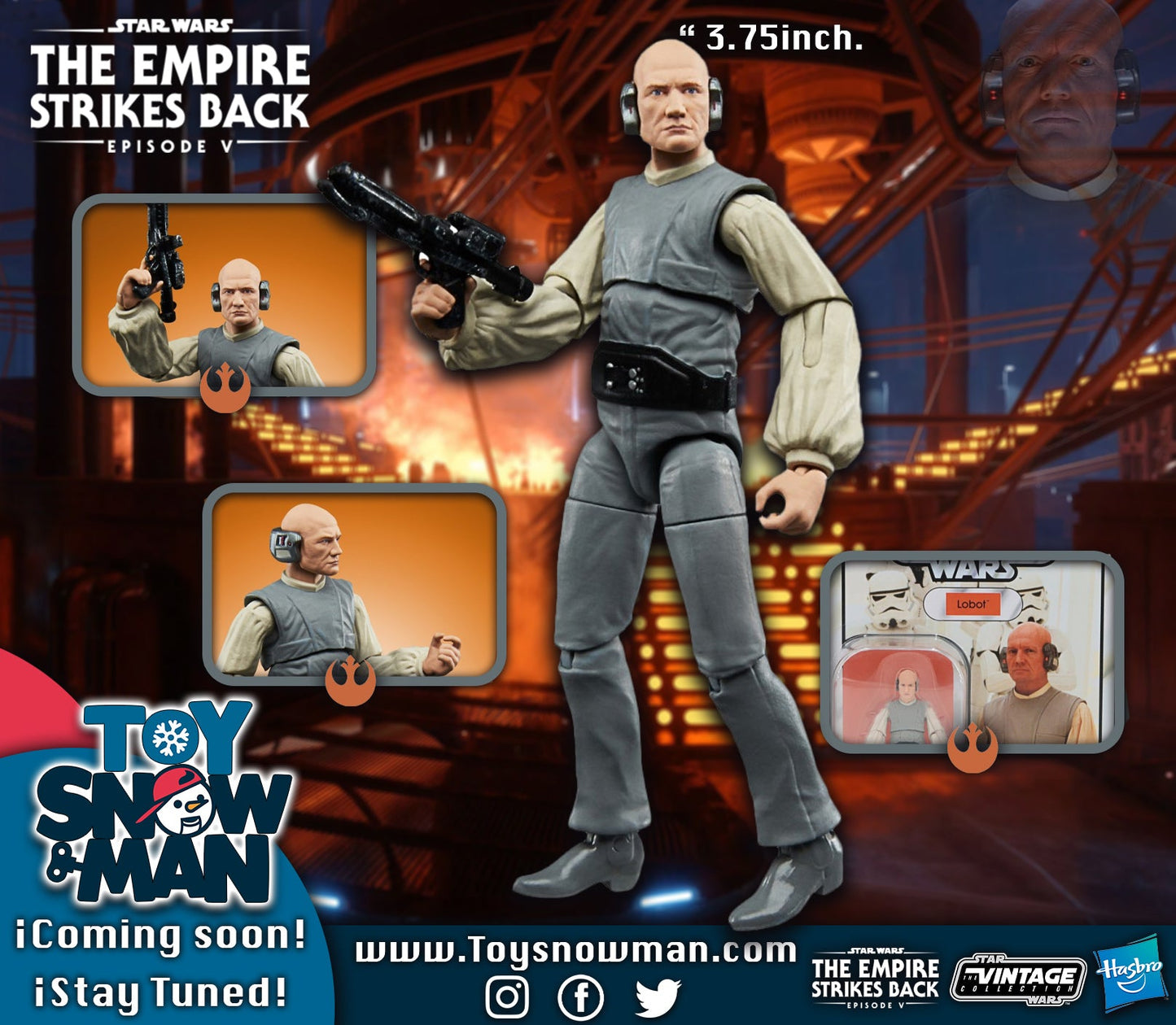Lobot Star Wars The Vintage Collection