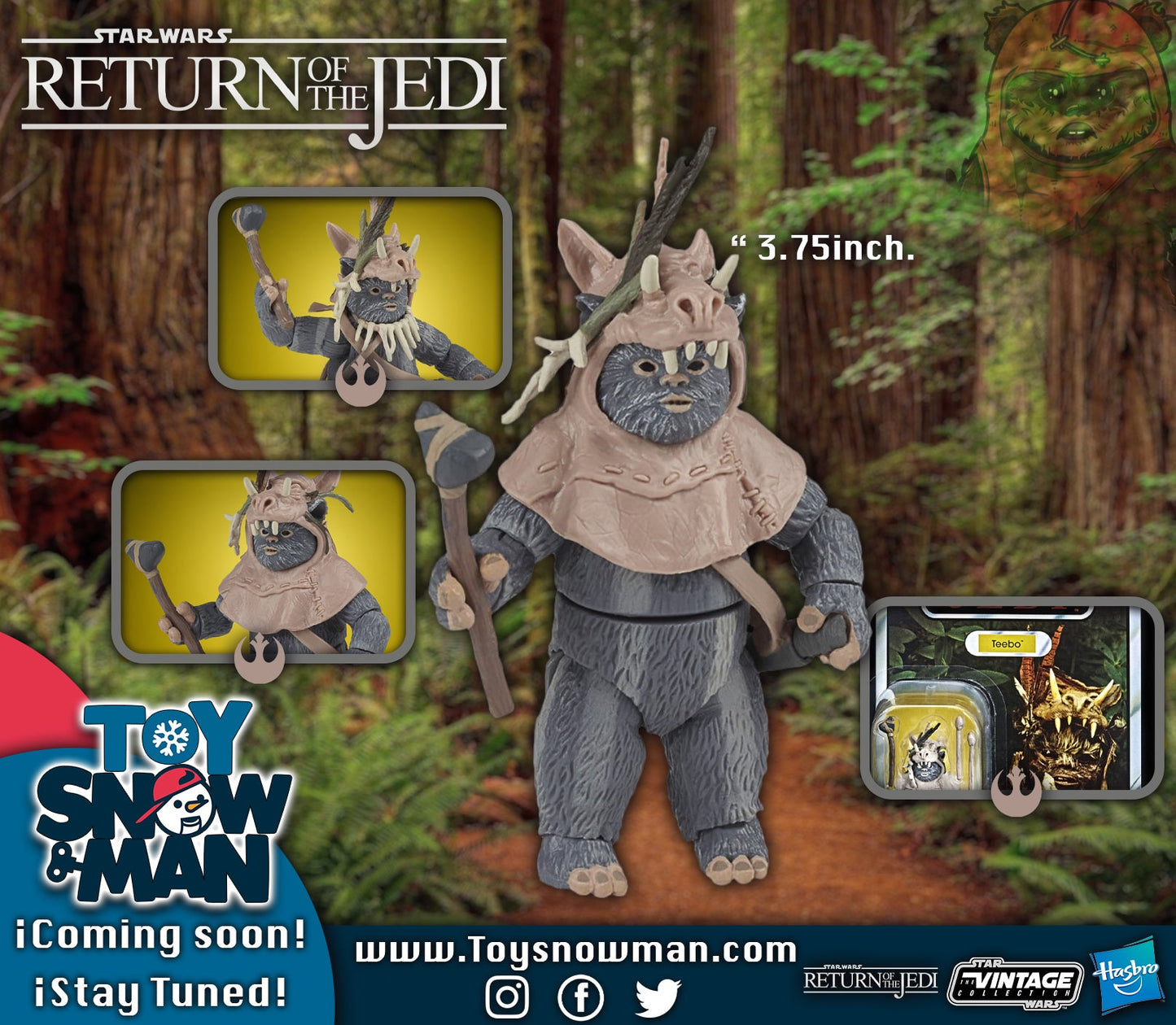 Teebo Star Wars The Vintage Collection (Subpar Packaging)