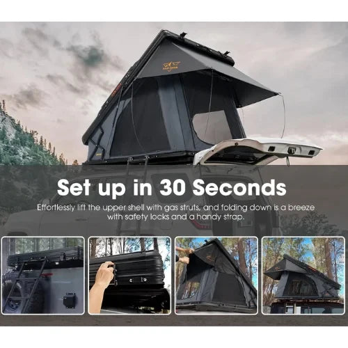 San Hima Hotham X Rooftop Tent - Elevated Triangle Tent