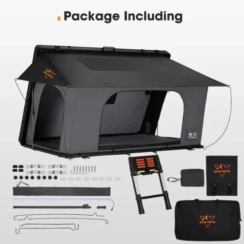 San Hima Kalbarri Side Gen 2 Rooftop Tent - Lightweight Triangle RTT