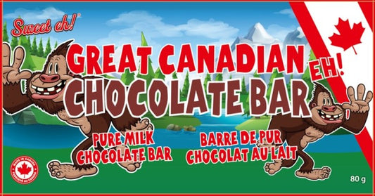 Sasquatch - Pure Milk Chocolate Bar 12x80g