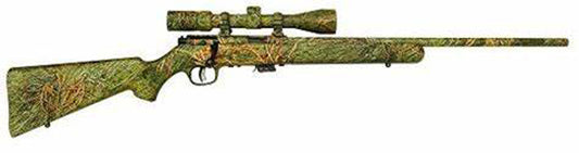 Savage Rifle - 93 R17 XP 17 HMR Brush Camo