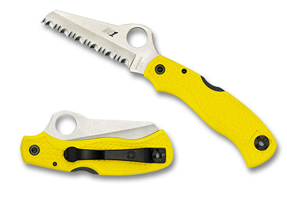 Spyderco Saver Salt™ CLIPIT® Yellow FRN