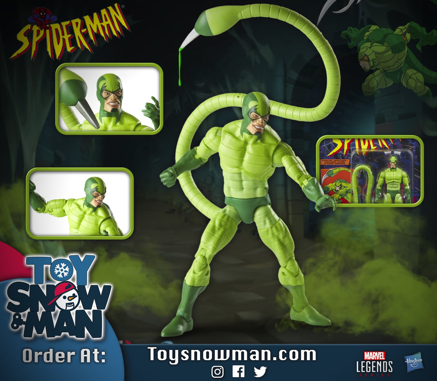 Marvel Legends Scorpion Retro spider-man