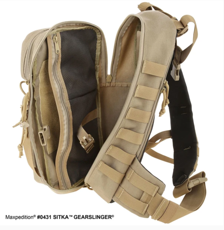 Maxpedition Sitka Gearslinger 15 L Unisex Sling Pack