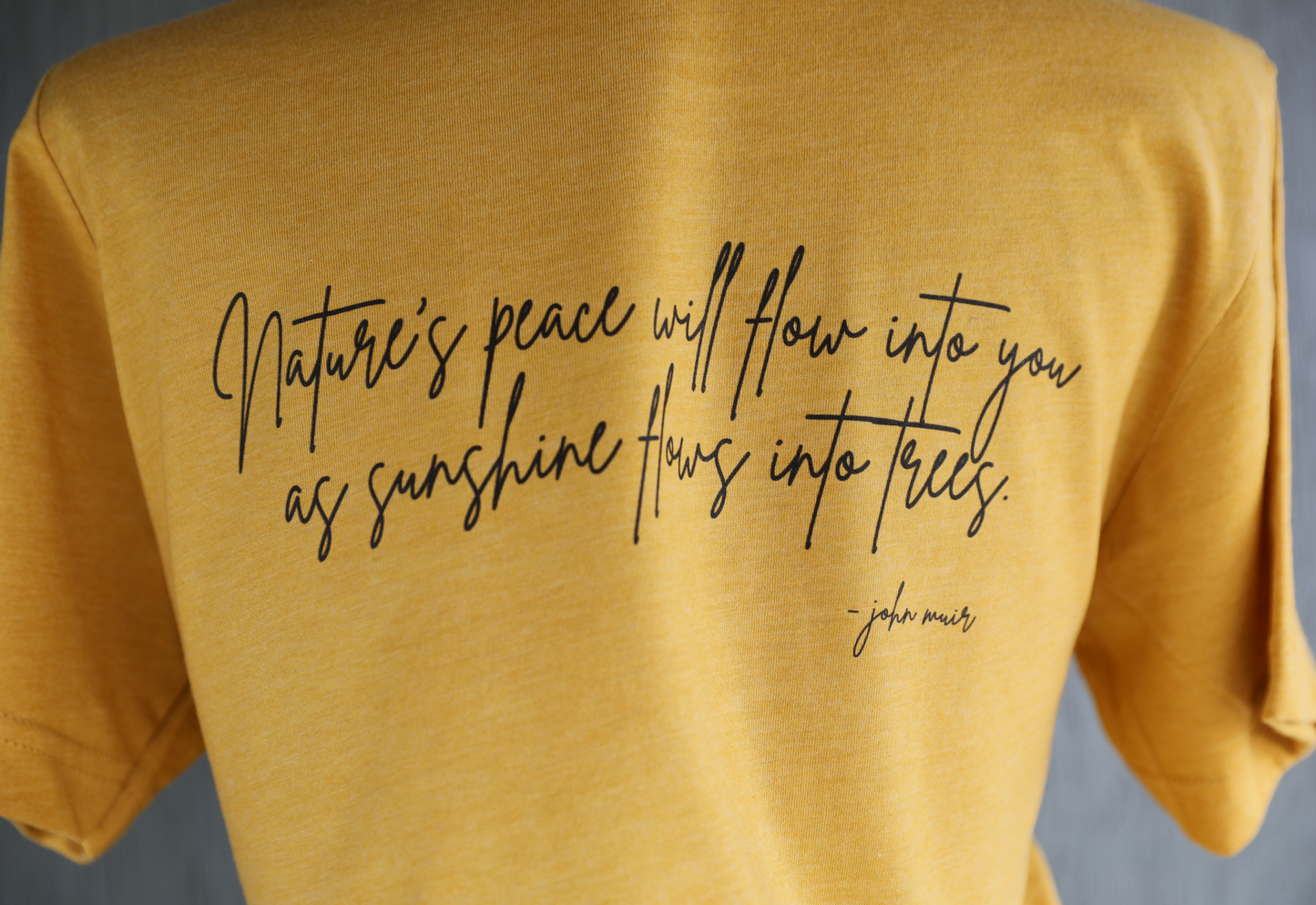 "CELESTIAL COLLECTION" PEACEFUL HANDS UNISEX TEE
