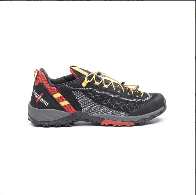 Kayland Men's Alpha Knit Ultralight Breathable Quick Lace Hiking Shoes