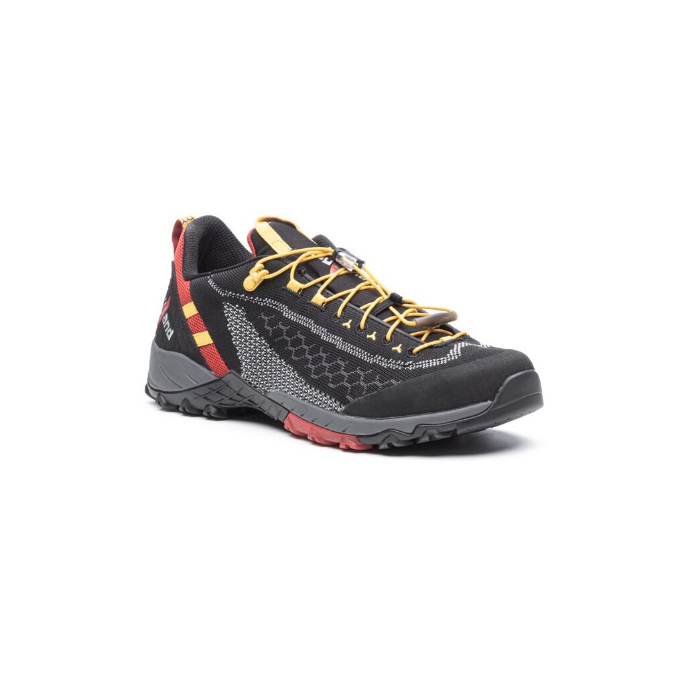 Kayland Men's Alpha Knit Ultralight Breathable Quick Lace Hiking Shoes