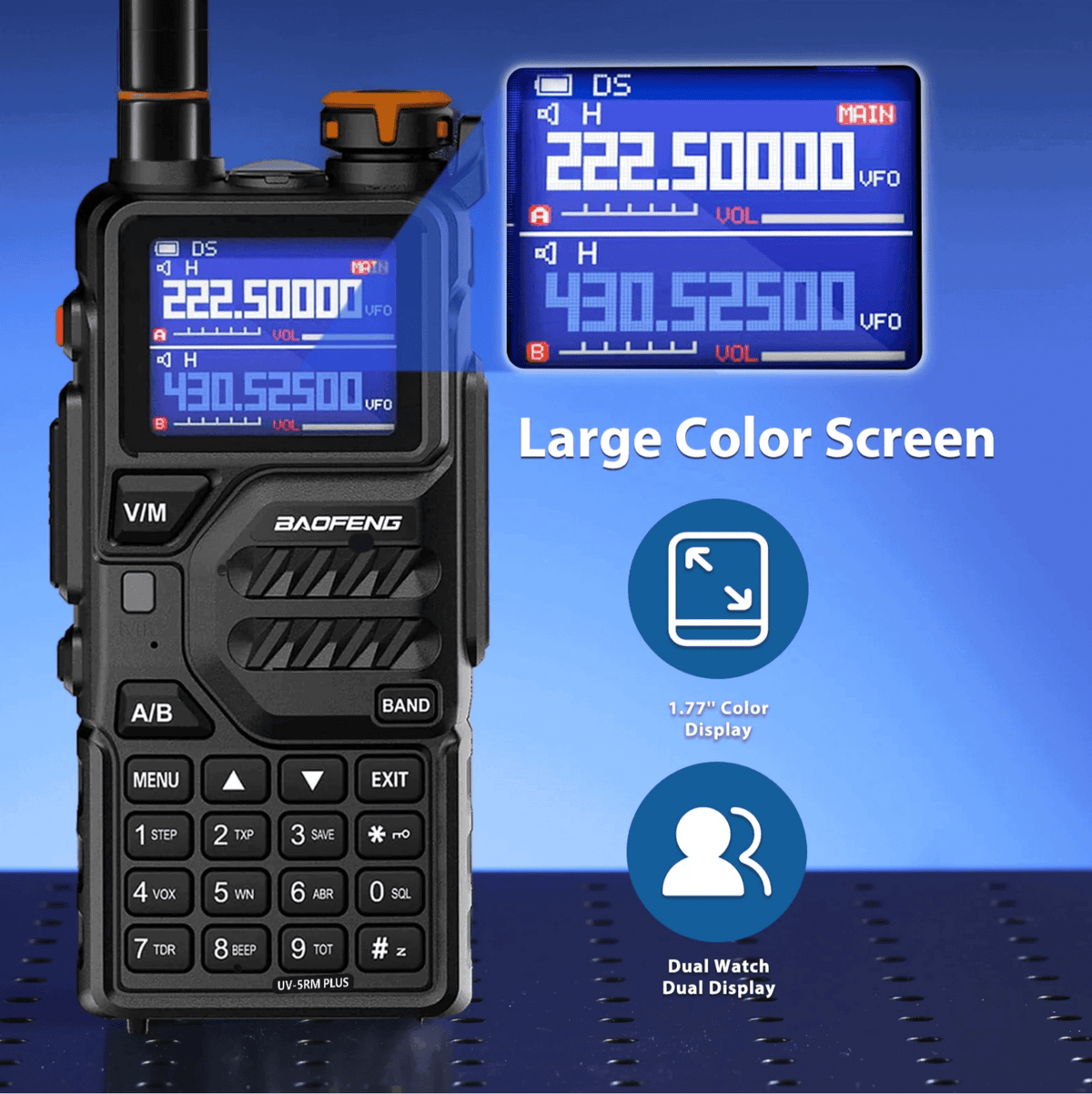 Baofeng K5 Plus Radio ITWMAT Combo Kit