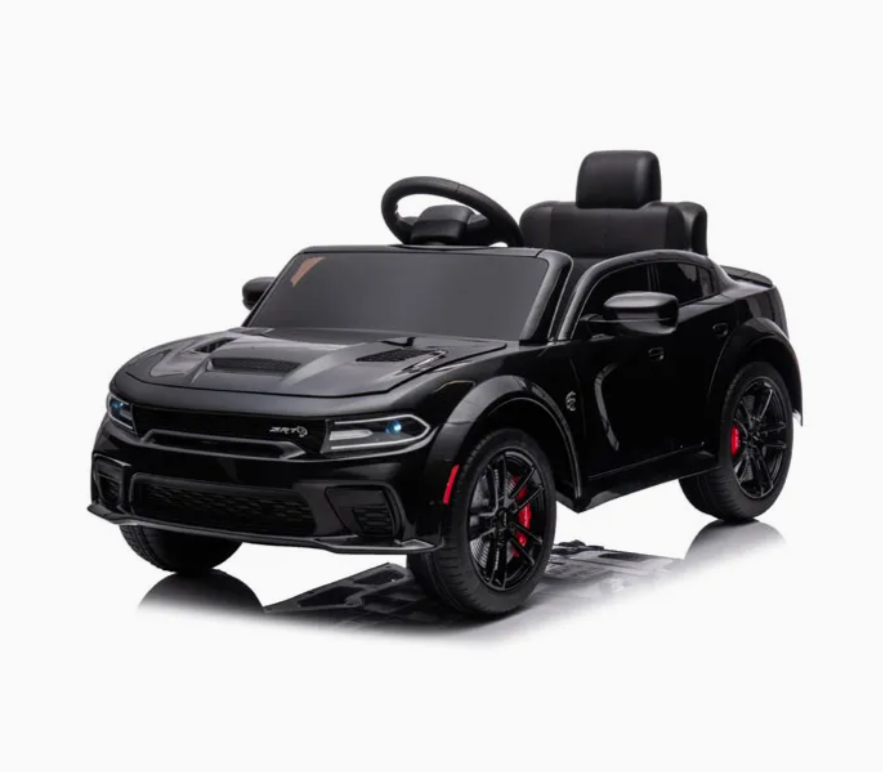 2026 Dodge Charger SRT Hellcat 12V Kids Ride On Car with Remote Control