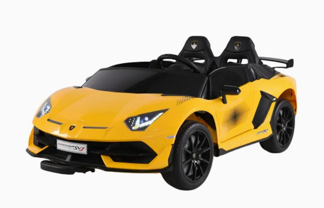2026 Lamborghini Aventador SVJ 24V XL 2 Seater Kids Ride On Car with Remote Control