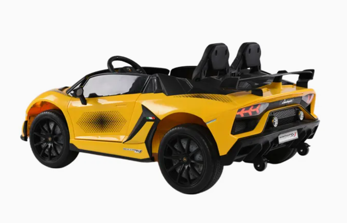 2026 Lamborghini Aventador SVJ 24V XL 2 Seater Kids Ride On Car with Remote Control