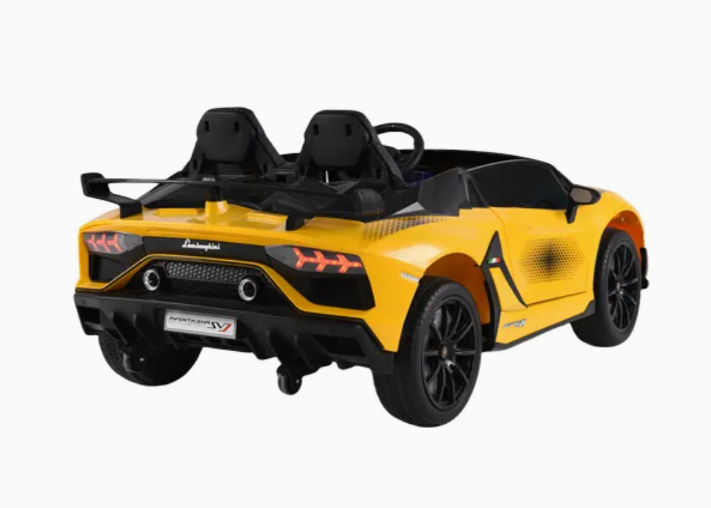 2026 Lamborghini Aventador SVJ 24V XL 2 Seater Kids Ride On Car with Remote Control