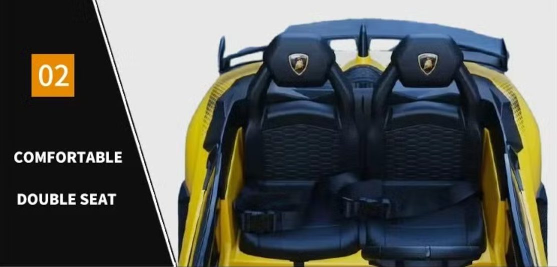 2026 Lamborghini Aventador SVJ 24V XL 2 Seater Kids Ride On Car with Remote Control