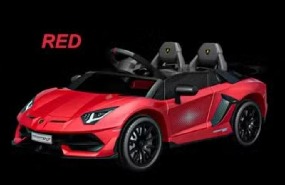 2026 Lamborghini Aventador SVJ 24V XL 2 Seater Kids Ride On Car with Remote Control