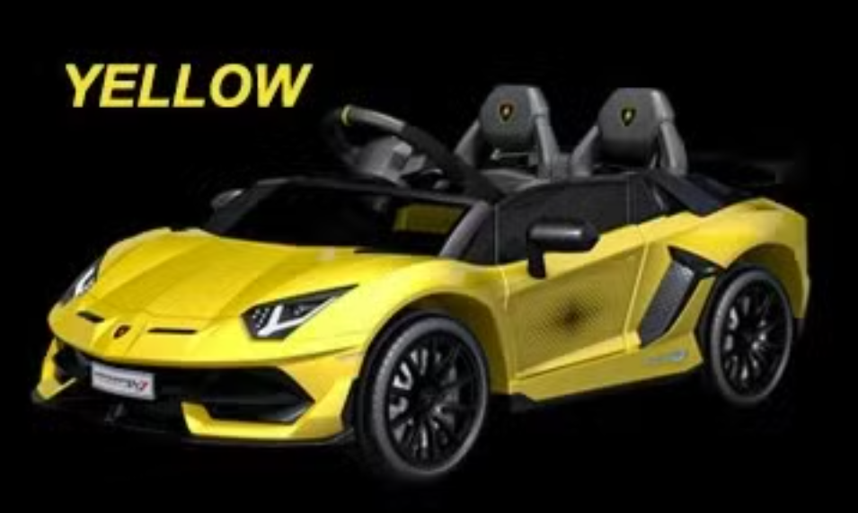 2026 Lamborghini Aventador SVJ 24V XL 2 Seater Kids Ride On Car with Remote Control