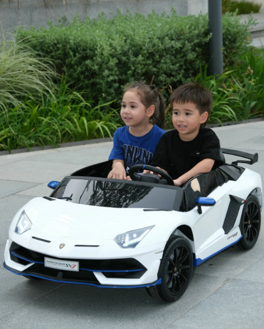 2026 Lamborghini Aventador SVJ 24V XL 2 Seater Kids Ride On Car with Remote Control
