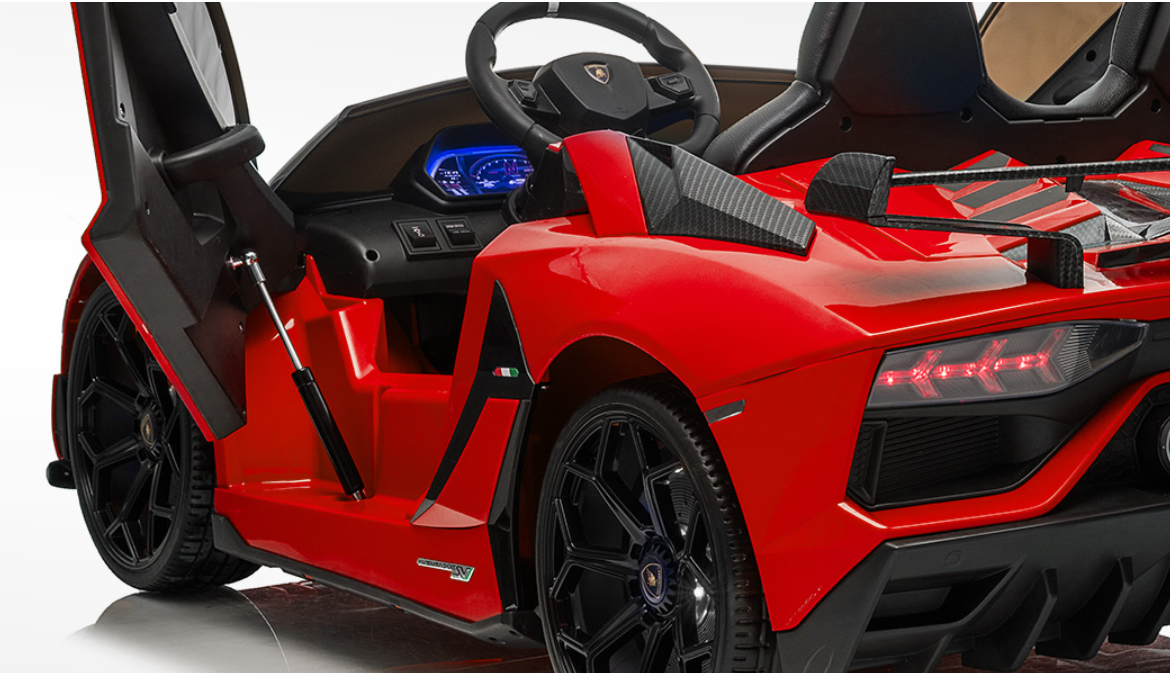 2026 Lamborghini Aventador SVJ 24V XL 2 Seater Kids Ride On Car with Remote Control
