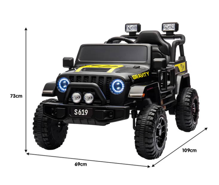 2026 12V Jeep Style Kids Ride On Car with Remote Control
