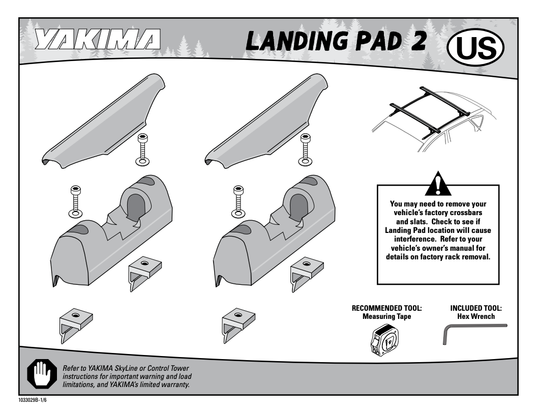 Yakima Landing Pad 2