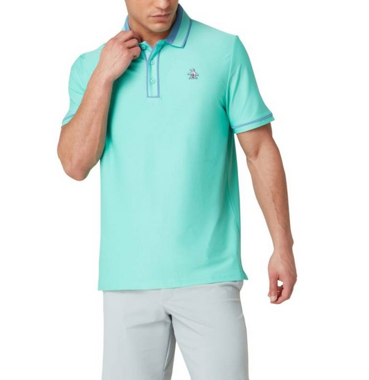 Ribbed "Earl" Block Polo  Style #OGKSF016