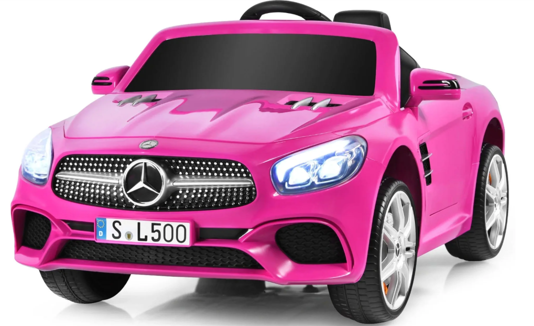 2026 Mercedes Benz 12V SL500 Kids Ride On Car with Remote Control