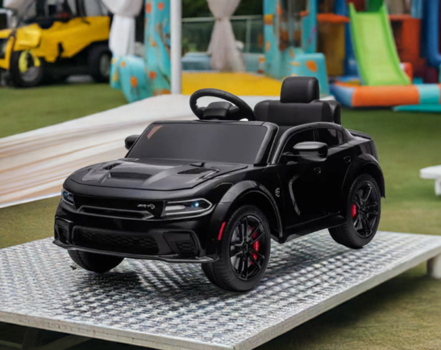 2026 Dodge Charger SRT Hellcat 12V Kids Ride On Car with Remote Control