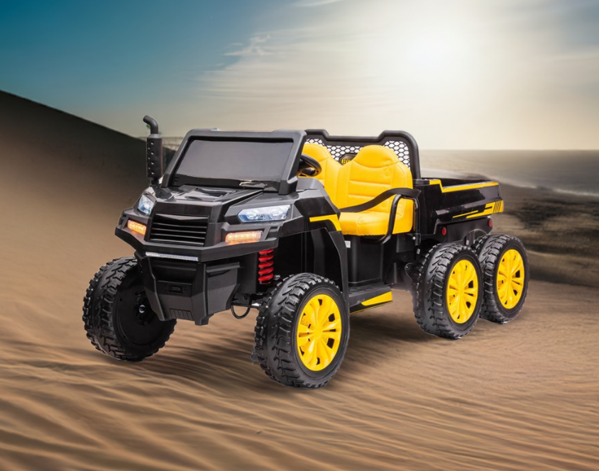 2026 6 WHEEL TRACTOR 24V 2 SEATER KIDS RIDE ON CAR WITH REMOTE CONTROL