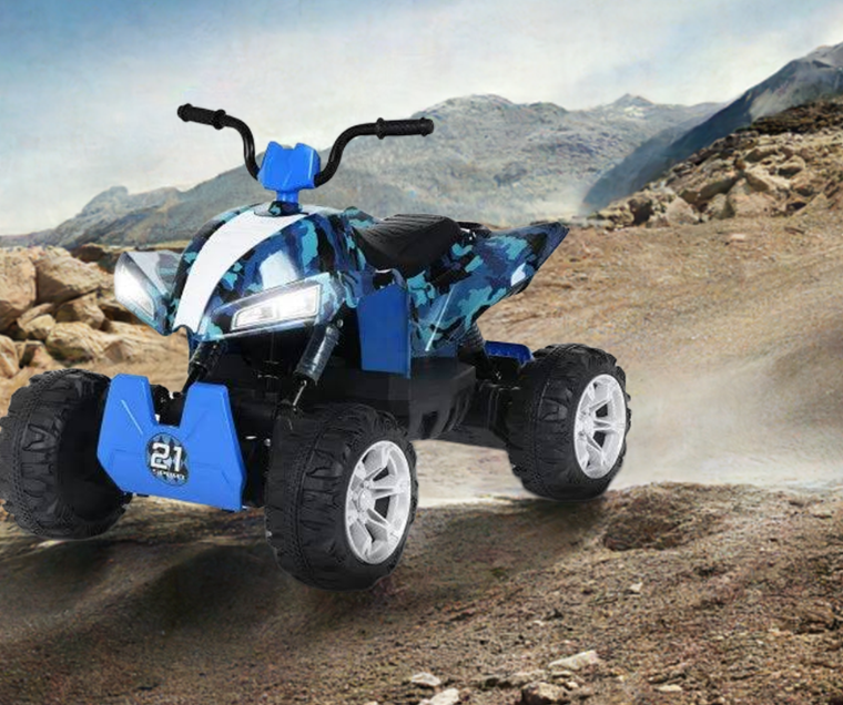2026 24V Off-Road 4X4 Kids Ride On ATV For Age 3 to 8