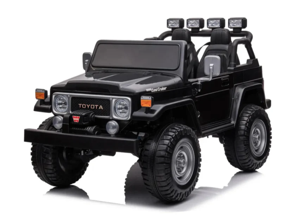 2026 24V Toyota FJ-40 2 Seater Kids Ride On Car with Remote Control DELUXE