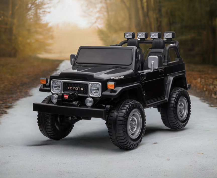 2026 24V Toyota FJ-40 2 Seater Kids Ride On Car with Remote Control DELUXE