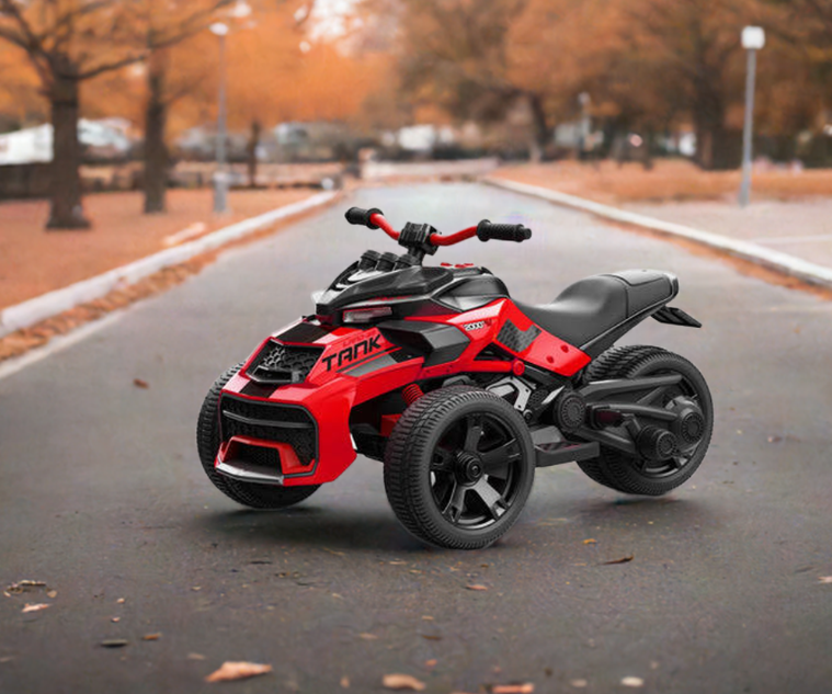 2026 24V 3 Wheel SPIDER Ride On Motorcycle Age 3 to 7