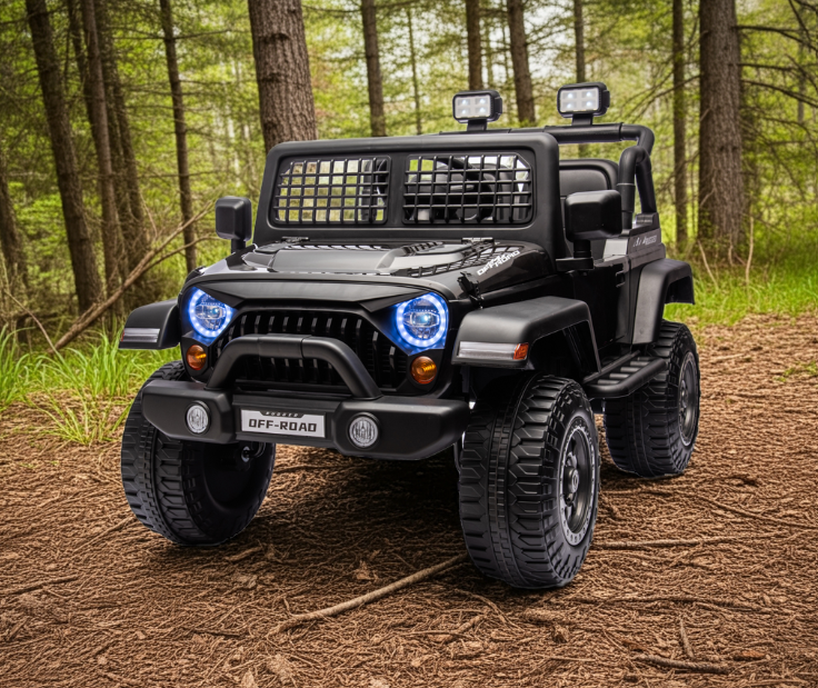 PREORDER 2026 Rugged Jeep Style 12V Kids Ride On Car with Remote Control